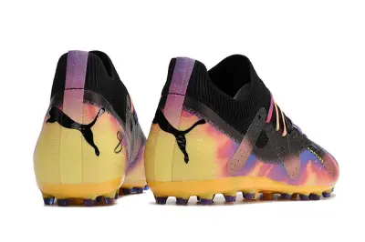 Puma Future Ultimate MG - Black/Vivid Sunset/Mystic Purple