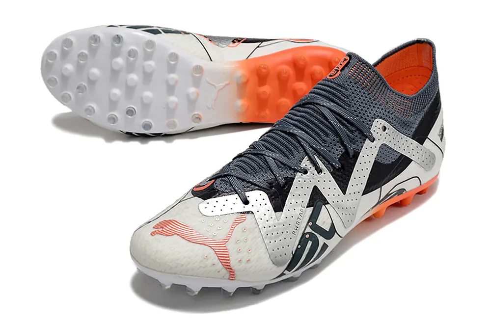 Puma Future Ultimate MG - White/Coral/Graphite
