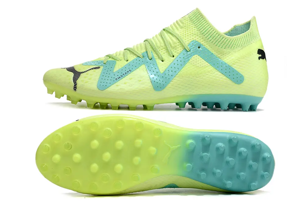 Puma Future Ultimate MG - Yellow/Light Green/Blue