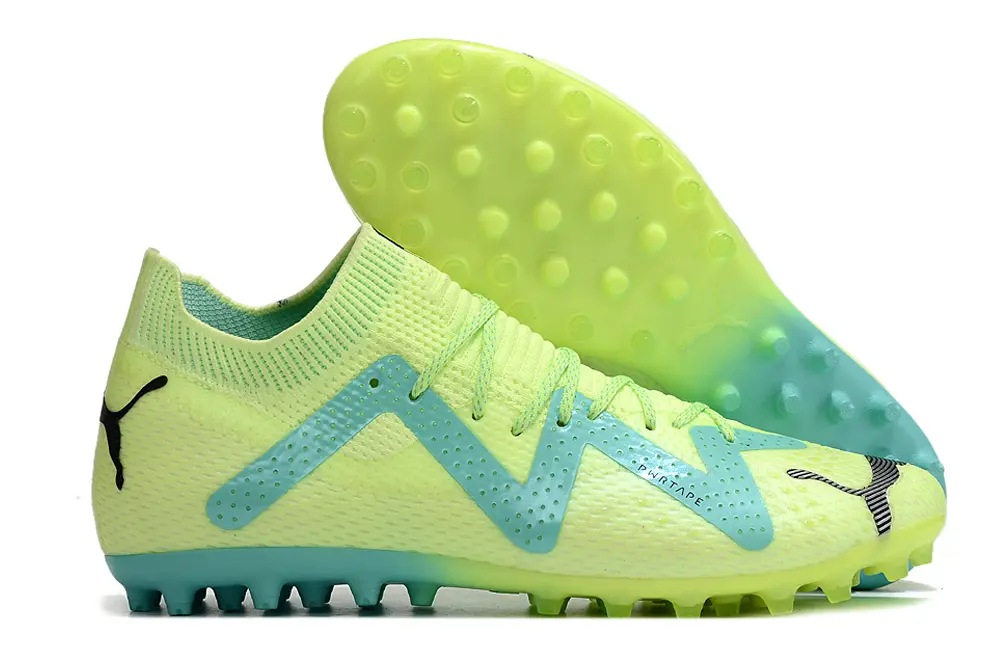 Puma Future Ultimate MG - Yellow/Light Green/Blue