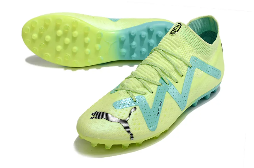 Puma Future Ultimate MG - Yellow/Light Green/Blue