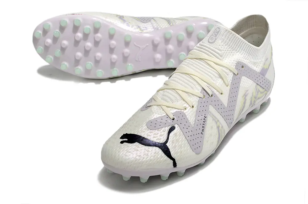 Puma Future Ultimate MG - White/Lavender Mist/Electric Mint
