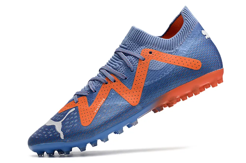Puma Future Ultimate MG - Blue/Vibrant Blue/Fiery Orange