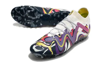 Puma Future Ultimate MG - White/Vibrant Purple/Royal Blue