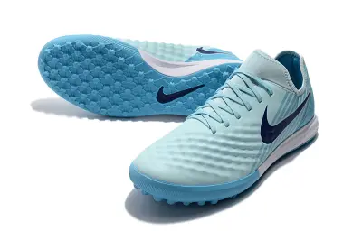 Nike MagistaX Finale 2 TF Astro Turf Soccer Shoes - Blue/Sky Blue/Navy Blue