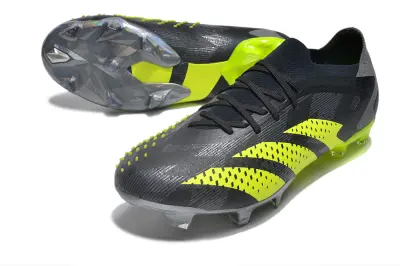 Adidas Predator Accuracy.1 FG - Black/Bright Yellow/Dark Gray