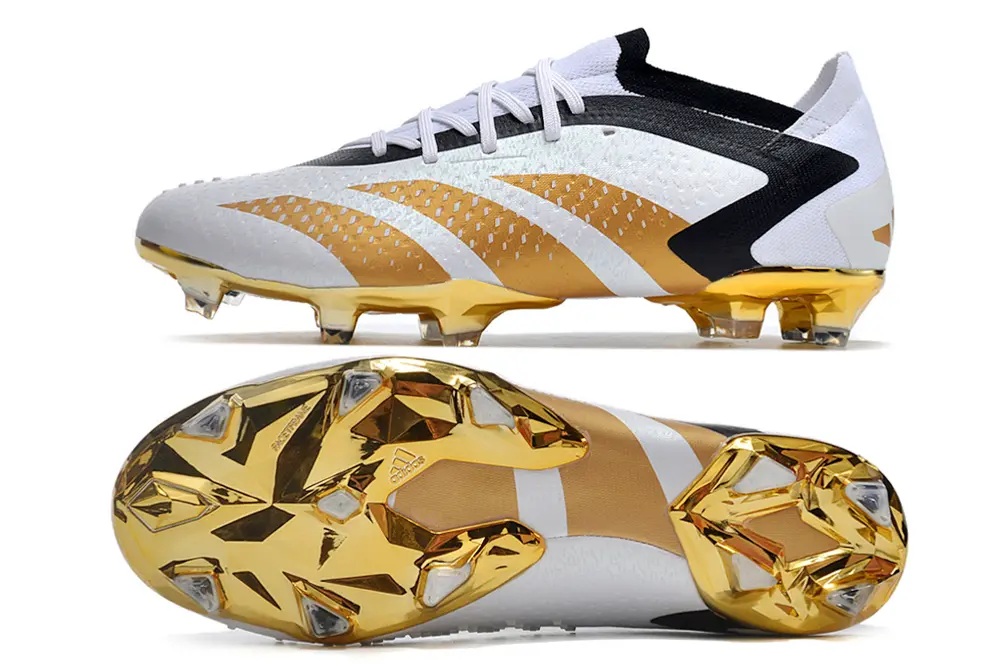 Adidas Predator Accuracy.1 FG - White/Metallic Gold/Black