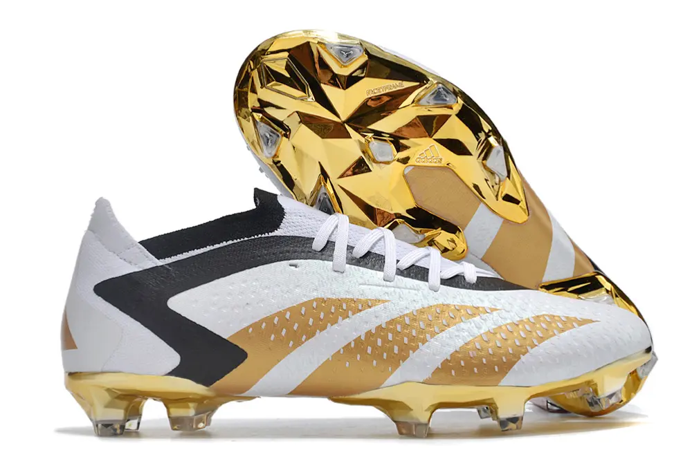 Adidas Predator Accuracy.1 FG - White/Metallic Gold/Black