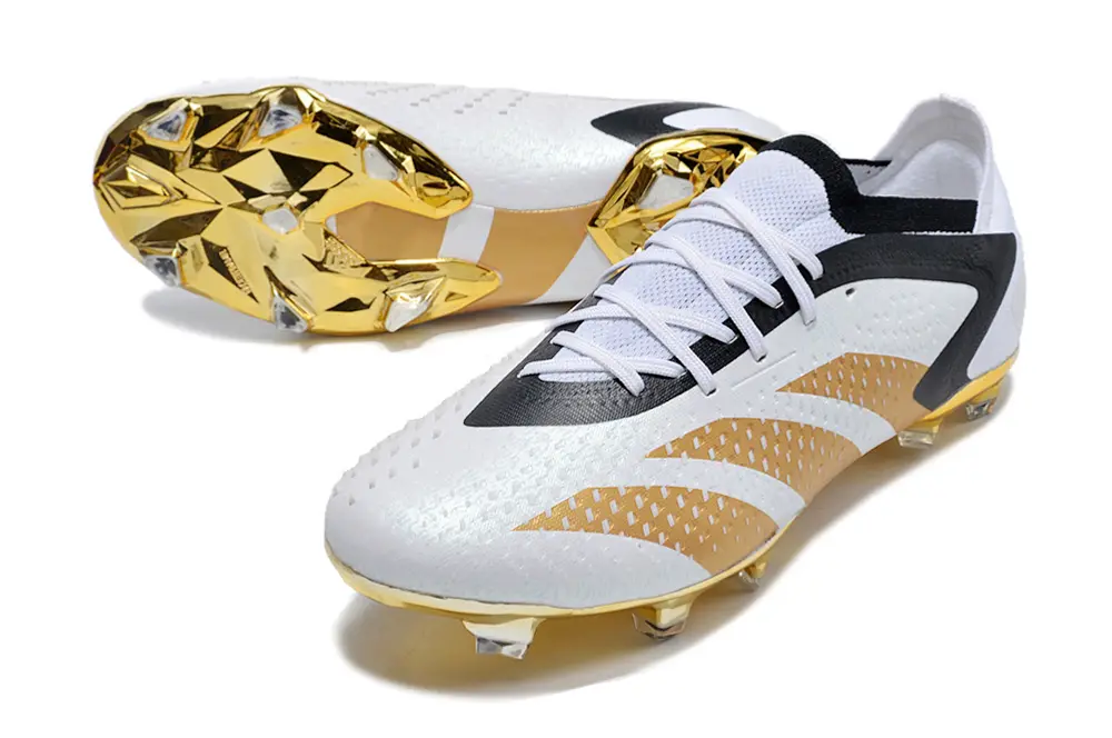 Adidas Predator Accuracy.1 FG - White/Metallic Gold/Black