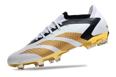 Adidas Predator Accuracy.1 FG - White/Metallic Gold/Black