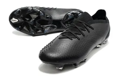 Adidas Predator Accuracy.1 FG - Black/Midnight Black/Obsidian Black