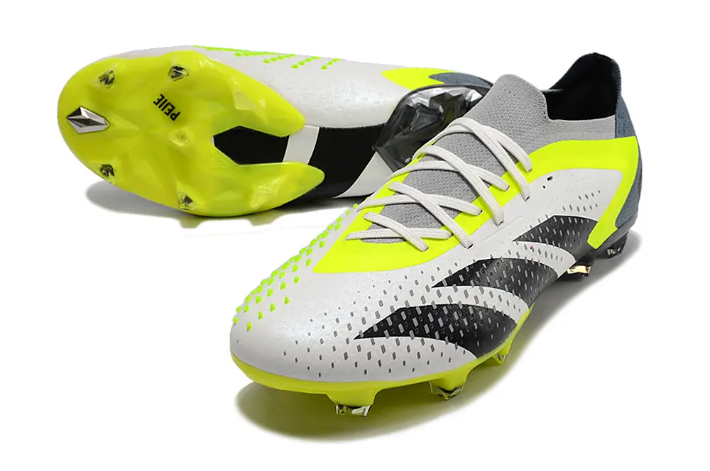 Adidas Predator Accuracy.1 FG - White/Electric Yellow/Black