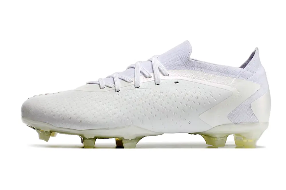 Adidas Predator Accuracy.1 FG - White/Pearl White/Soft Yellow