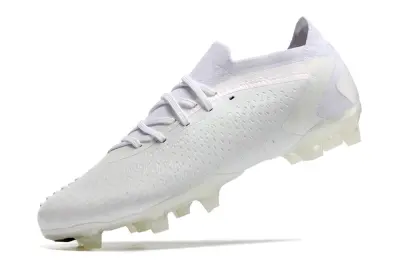 Adidas Predator Accuracy.1 FG - White/Pearl White/Soft Yellow