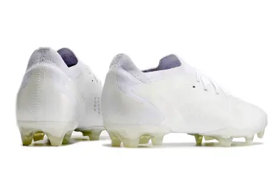 Adidas Predator Accuracy.1 FG - White/Pearl White/Soft Yellow