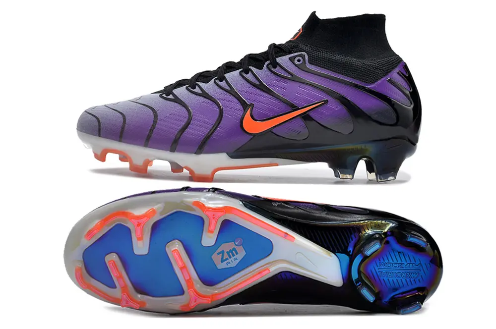 Nike Air Zoom Mercurial Superfly 9 Elite FG - Purple/Neon Orange/Black