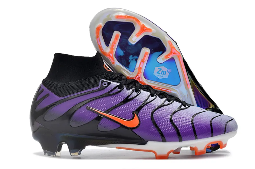 Nike Air Zoom Mercurial Superfly 9 Elite FG - Purple/Neon Orange/Black