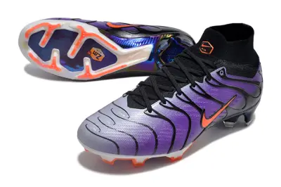 Nike Air Zoom Mercurial Superfly 9 Elite FG - Purple/Neon Orange/Black