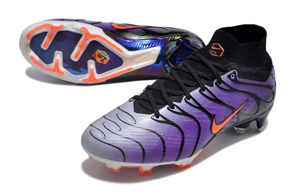 Nike Air Zoom Mercurial Superfly 9 Elite FG - Purple/Neon Orange/Black