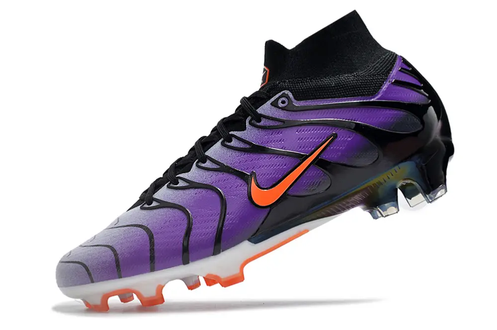 Nike Air Zoom Mercurial Superfly 9 Elite FG - Purple/Neon Orange/Black