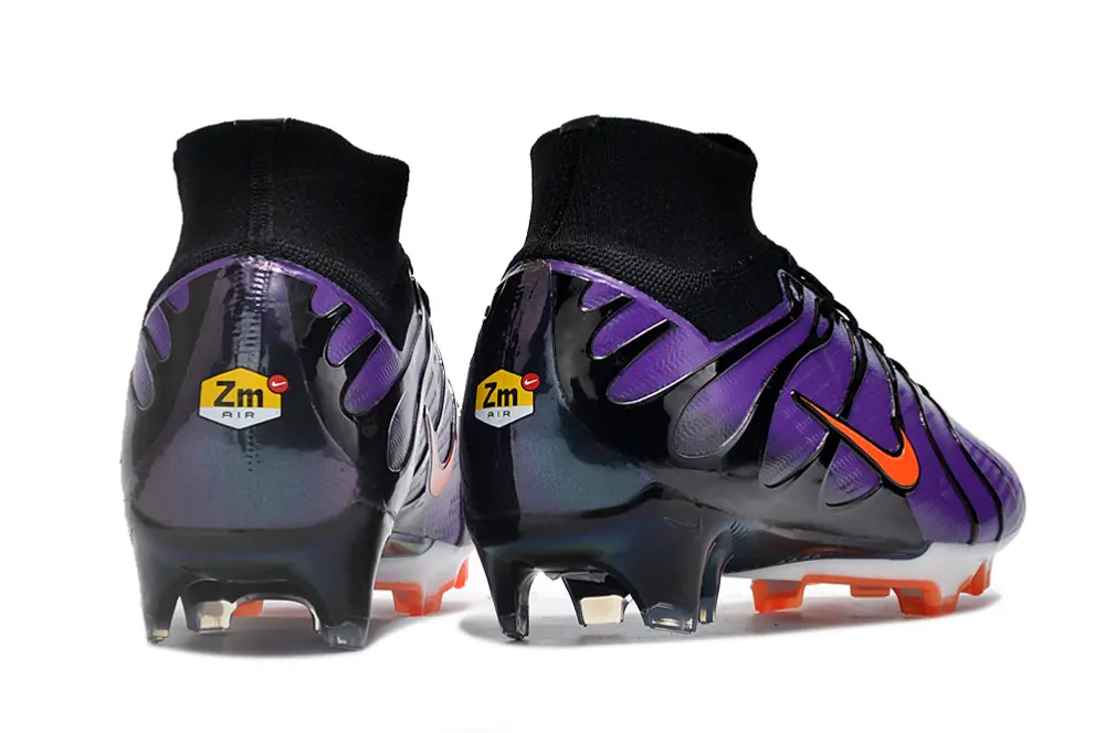 Nike Air Zoom Mercurial Superfly 9 Elite FG - Purple/Neon Orange/Black
