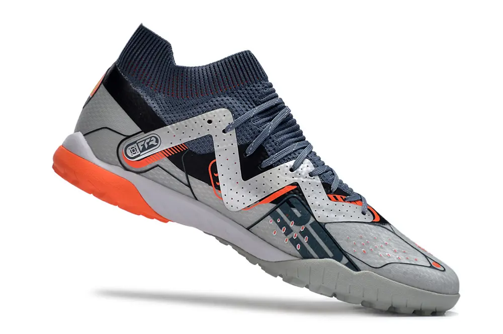 Puma Future Ultimate TF - Gray/Bright Orange/Charcoal Black