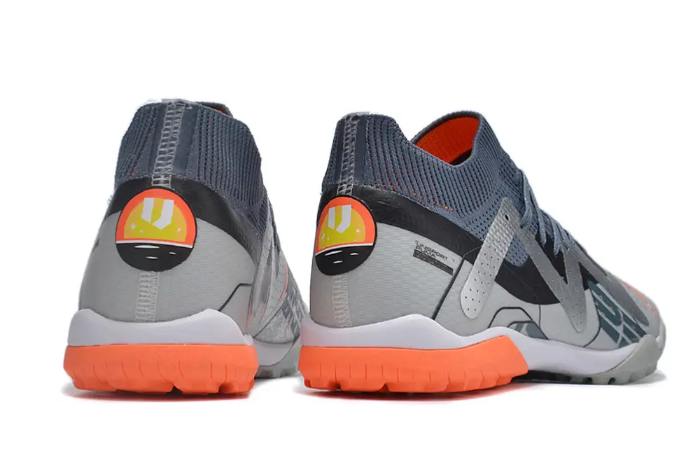 Puma Future Ultimate TF - Gray/Bright Orange/Charcoal Black
