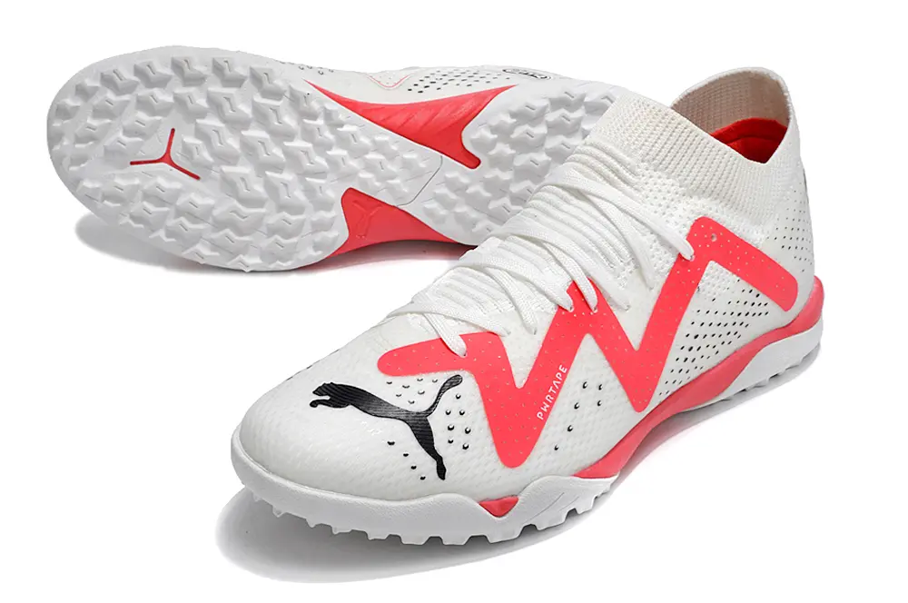 Puma Future Ultimate TF - White/Bright Pink/Black