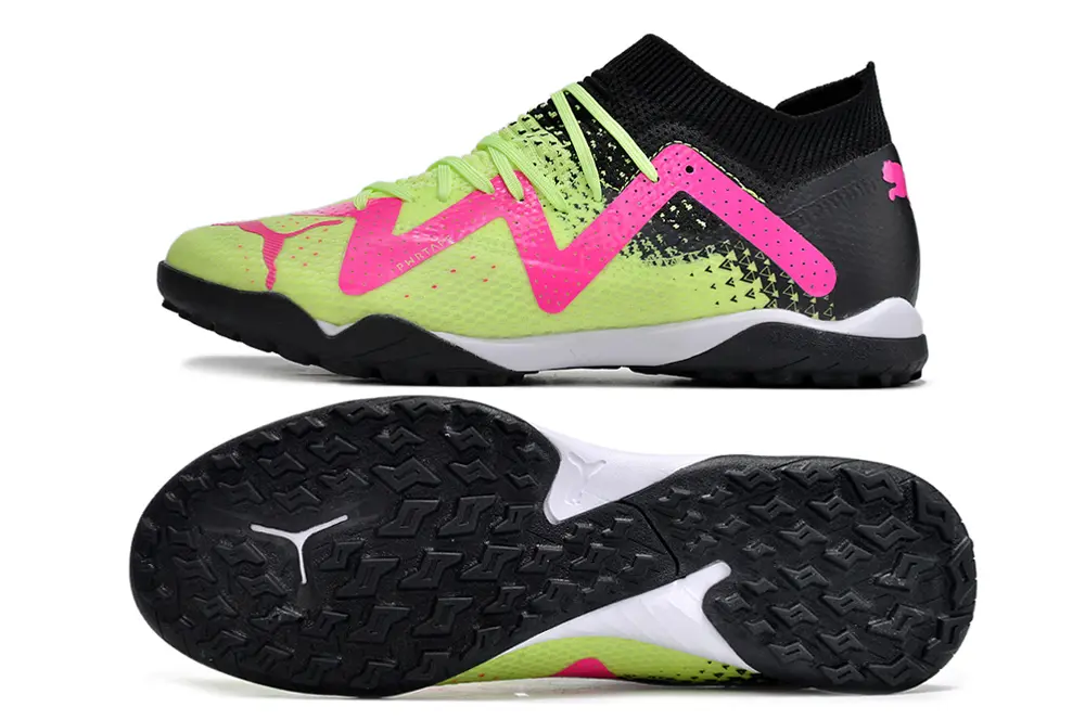 Puma Future Ultimate TF - Yellow/Neon Green/Pink Fusion