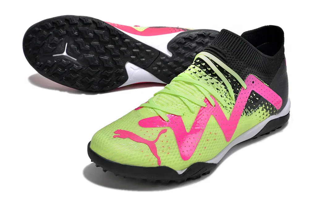Puma Future Ultimate TF - Yellow/Neon Green/Pink Fusion
