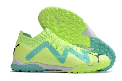 Puma Future Ultimate TF - Lime/Aqua Blue/Neon Yellow