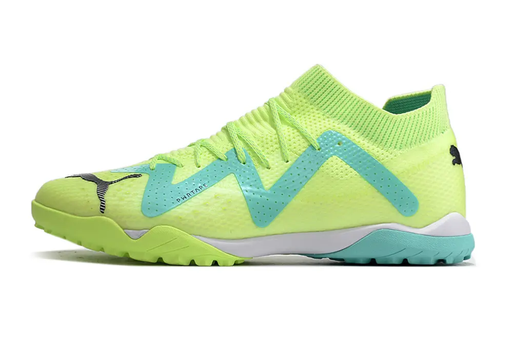 Puma Future Ultimate TF - Lime/Aqua Blue/Neon Yellow