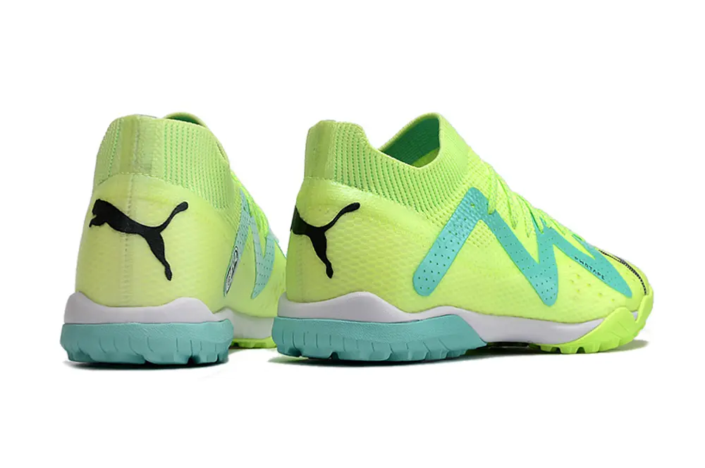Puma Future Ultimate TF - Lime/Aqua Blue/Neon Yellow