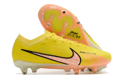 Nike Air Zoom Mercurial Vapor 15 Elite SG - Yellow/Sunshine Yellow/Coral Pink