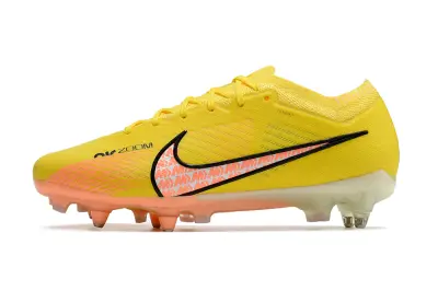Nike Air Zoom Mercurial Vapor 15 Elite SG - Yellow/Sunshine Yellow/Coral Pink