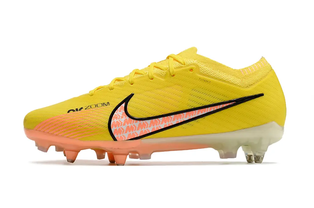Nike Air Zoom Mercurial Vapor 15 Elite SG - Yellow/Sunshine Yellow/Coral Pink