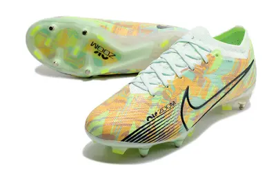 Nike Air Zoom Mercurial Vapor 15 Elite SG - Yellow/Lime Green/Citrus Orange