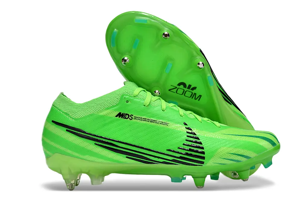 Nike Air Zoom Mercurial Vapor 15 Elite SG - Green/Vibrant Lime/Neon Black