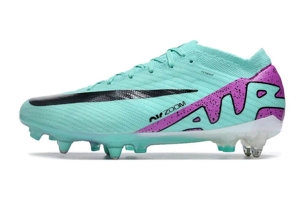 Nike Air Zoom Mercurial Vapor 15 Elite SG - Aqua/Vibrant Purple/Pure Black