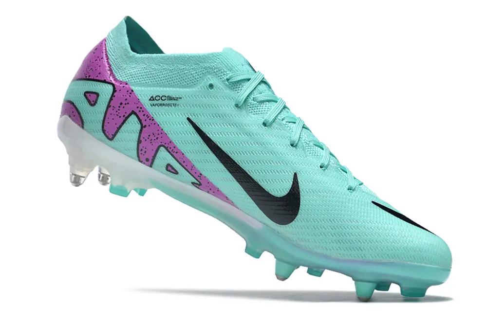 Nike Air Zoom Mercurial Vapor 15 Elite SG - Aqua/Vibrant Purple/Pure Black