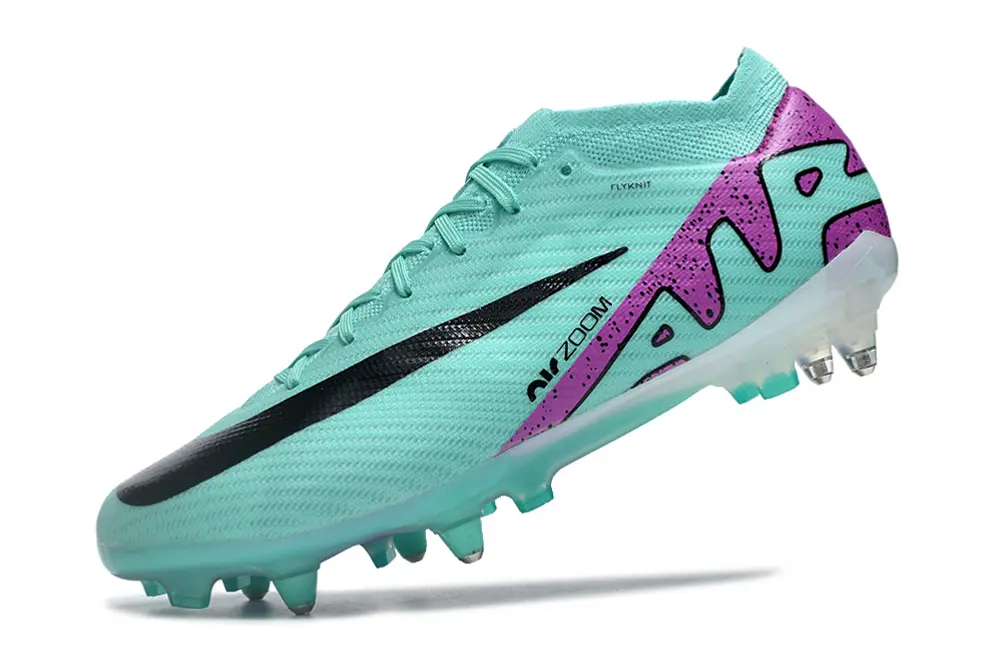 Nike Air Zoom Mercurial Vapor 15 Elite SG - Aqua/Vibrant Purple/Pure Black