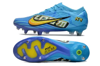 Nike Air Zoom Mercurial Vapor 15 Elite SG - Blue/Electric Blue/Luminous Yellow