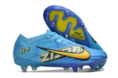Nike Air Zoom Mercurial Vapor 15 Elite SG - Blue/Electric Blue/Luminous Yellow