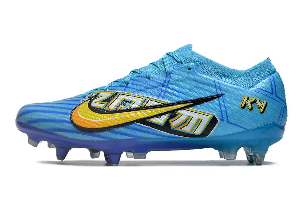 Nike Air Zoom Mercurial Vapor 15 Elite SG - Blue/Electric Blue/Luminous Yellow