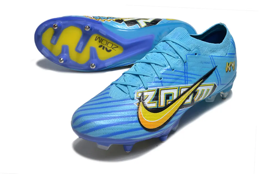 Nike Air Zoom Mercurial Vapor 15 Elite SG - Blue/Electric Blue/Luminous Yellow