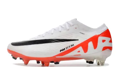 Nike Air Zoom Mercurial Vapor 15 Elite SG - White/Electric Orange/Sleek Black