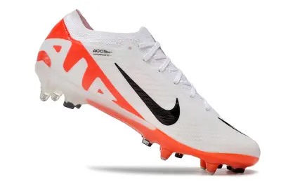 Nike Air Zoom Mercurial Vapor 15 Elite SG - White/Electric Orange/Sleek Black