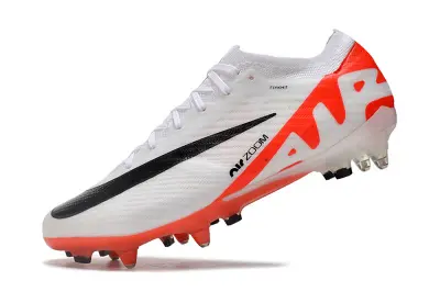 Nike Air Zoom Mercurial Vapor 15 Elite SG - White/Electric Orange/Sleek Black