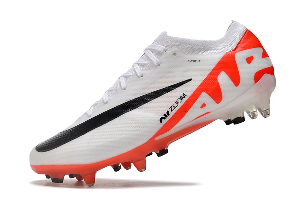Nike Air Zoom Mercurial Vapor 15 Elite SG - White/Electric Orange/Sleek Black
