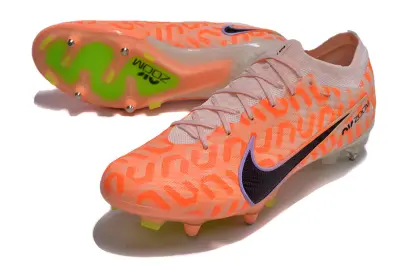 Nike Air Zoom Mercurial Vapor 15 Elite SG - Orange/Neon Yellow/Navy Blue